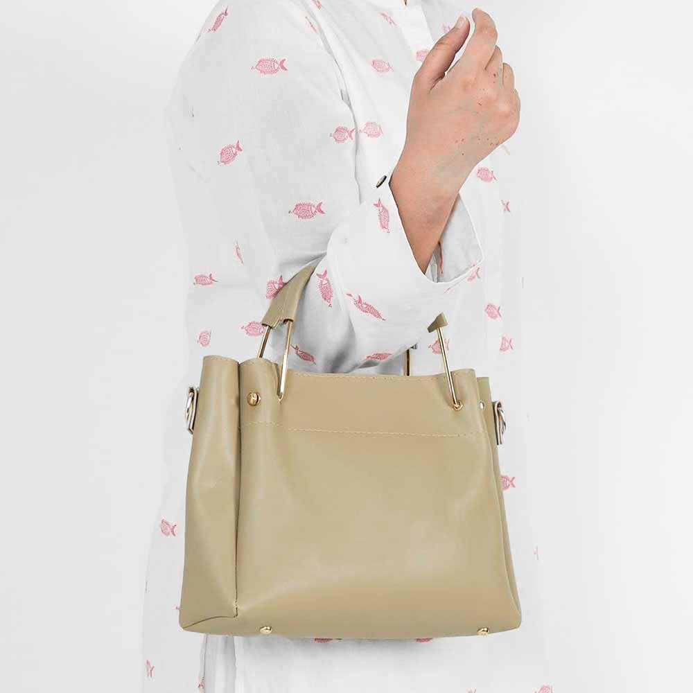 Mini Emerald set of 2 Bag Beige - Image 2