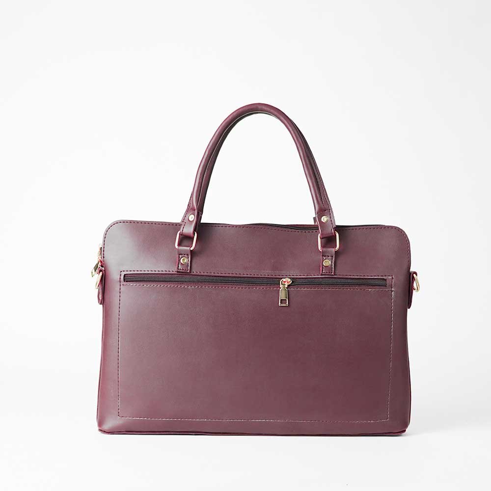Slik Laptop Bag Maroon - Image 2