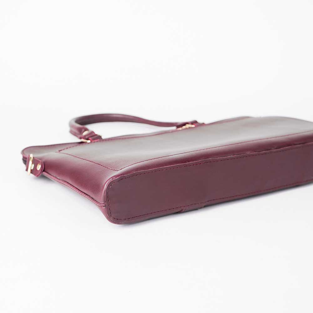 Slik Laptop Bag Maroon - Image 4