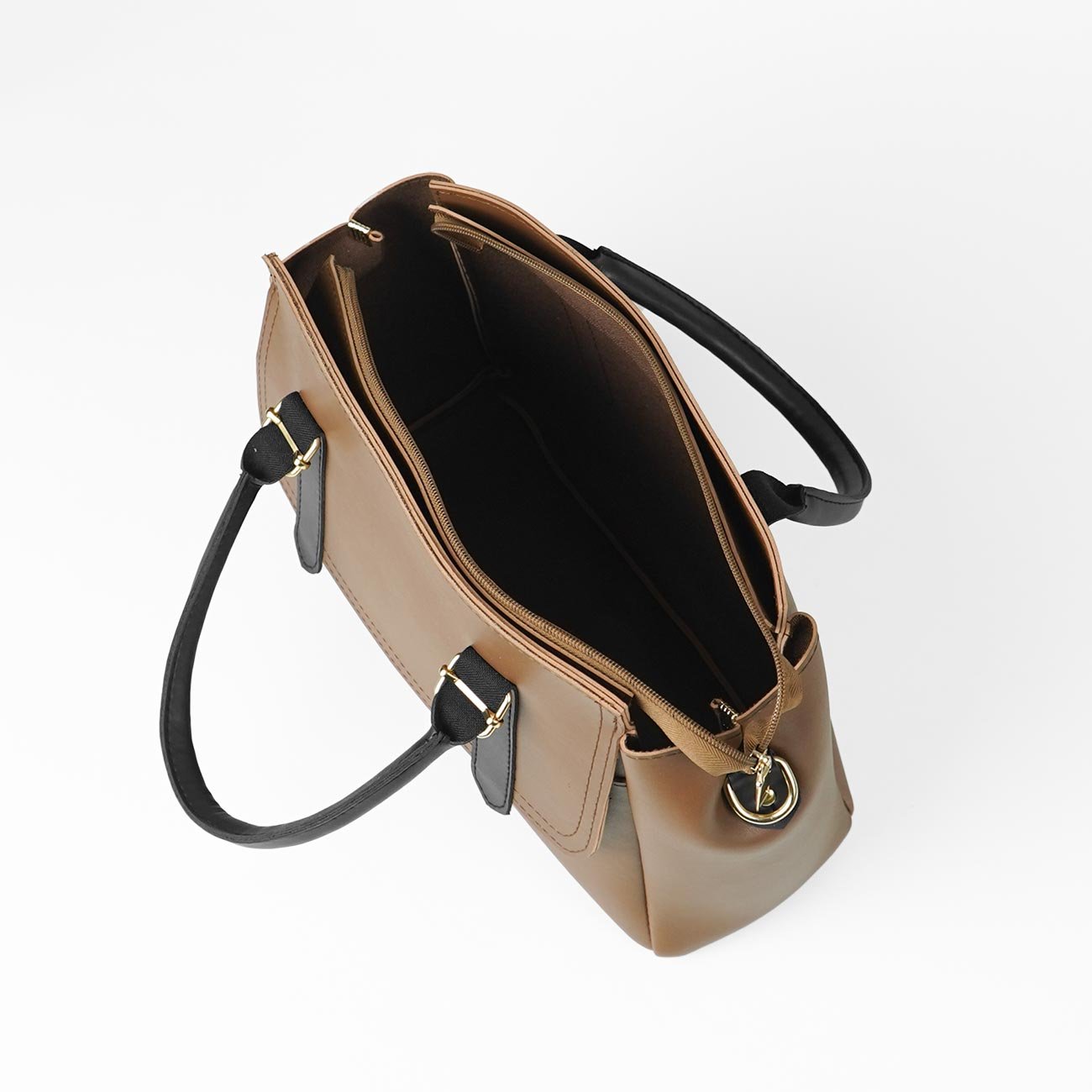 Milly set of 2 bag brown & black - Image 3