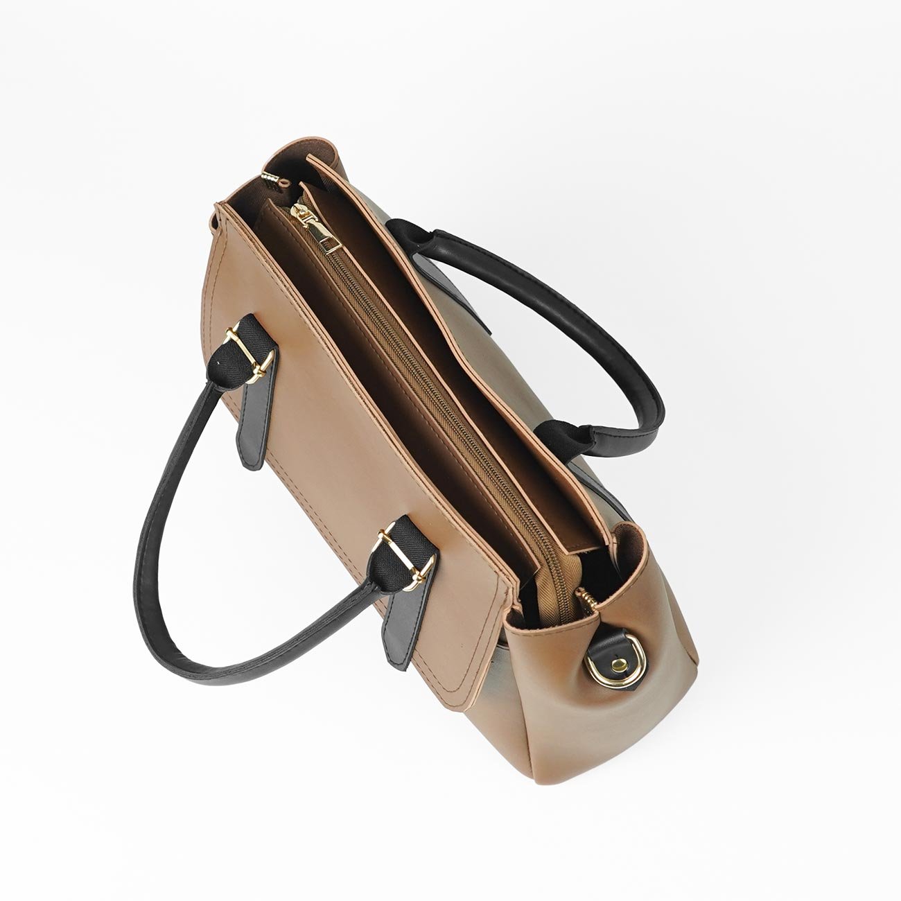 Milly set of 2 bag brown & black - Image 4